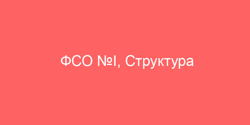 ФСО №I, Структура федеральных стандартов оценки и понятия